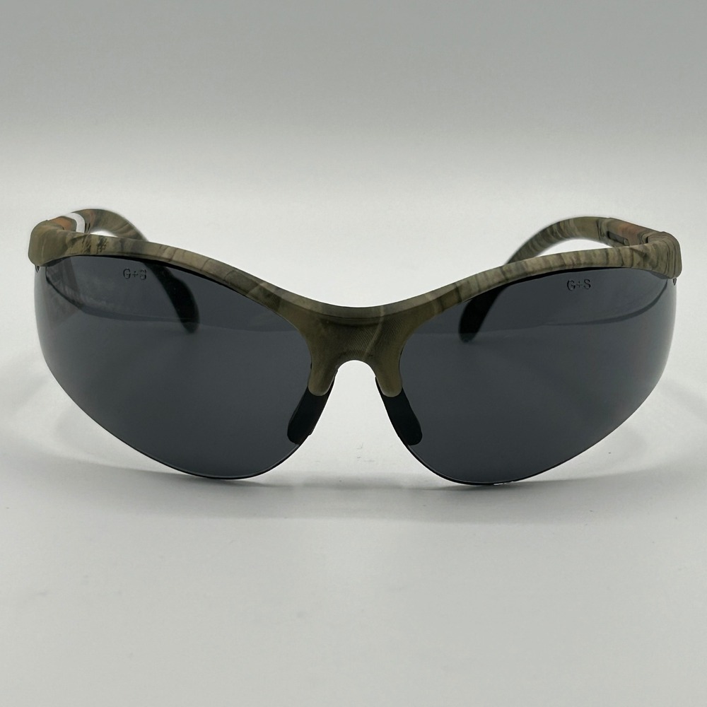 Camo Men's G+S ANSI Z87 Safety Glasses Sport Eye Protection‎ Hunting Fishing NEW